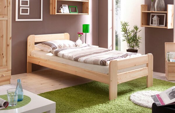 POSTELJA 90 cm x 200 cm , les barve bora