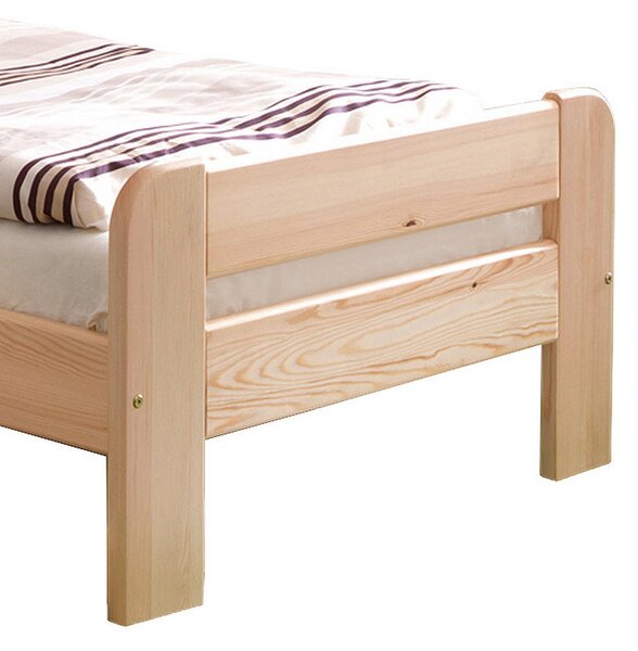 POSTELJA 90 cm x 200 cm , les barve bora