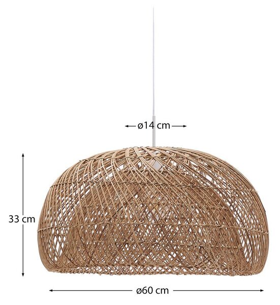 Senčilo iz ratana v naravni barvi ø 60 cm Isora – Kave Home