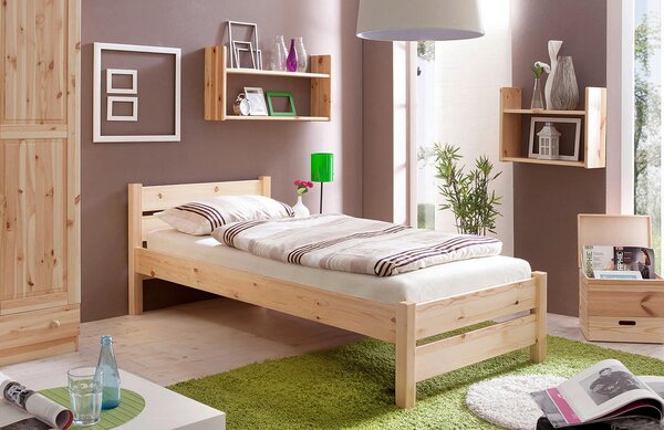 POSTELJA 90 cm x 200 cm , les barve bora