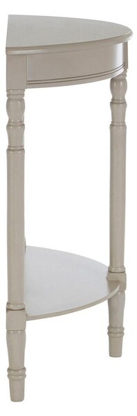 Siva stranska mizica iz masivnega bora 30x80 cm Heritage – Premier Housewares