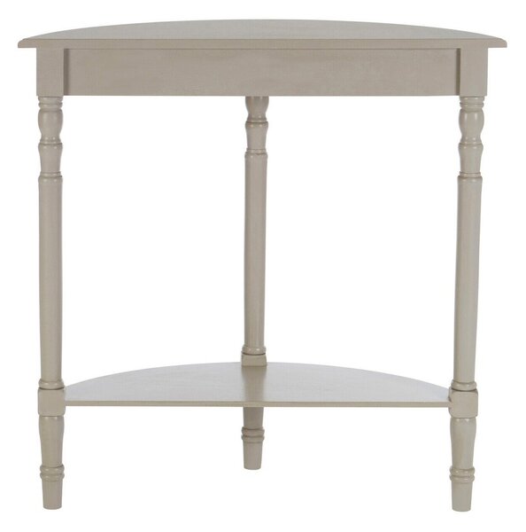 Siva stranska mizica iz masivnega bora 30x80 cm Heritage – Premier Housewares