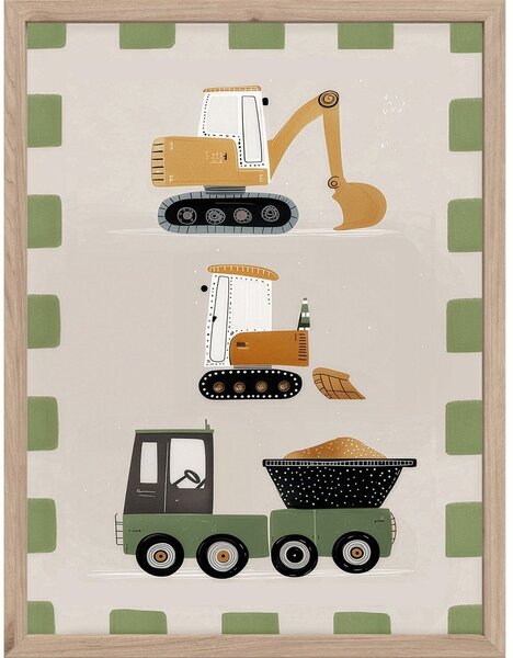 Otroška slika 30x40 cm Baby The Builder – Styler