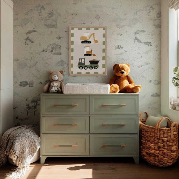 Otroška slika 30x40 cm Baby The Builder – Styler