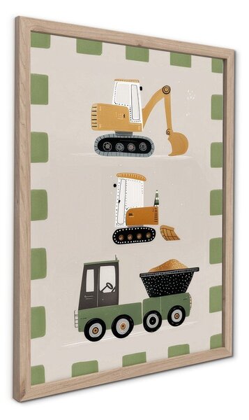 Otroška slika 30x40 cm Baby The Builder – Styler