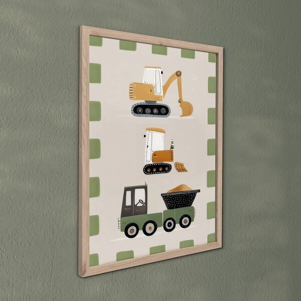 Otroška slika 30x40 cm Baby The Builder – Styler
