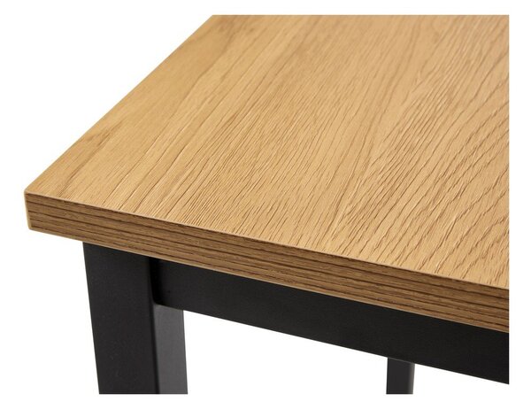 Barska miza v hrastovem dekorju 60x60 cm Cesura – Unique Furniture
