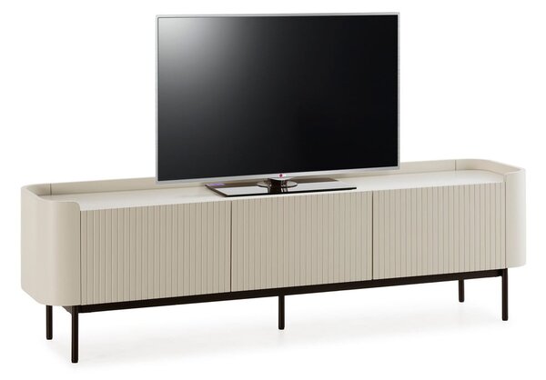 Kremno bela TV omarica 180x55x40 cm Willa – MOME