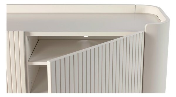 Kremno bela TV omarica 180x55x40 cm Willa – MOME