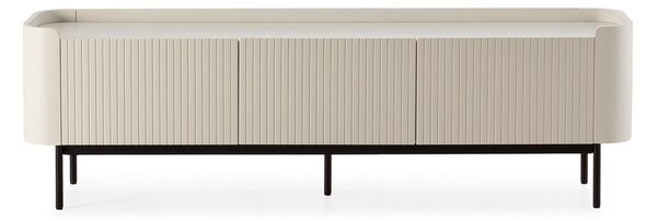Kremno bela TV omarica 180x55x40 cm Willa – MOME