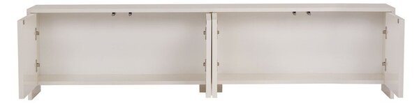 Kremno bela TV omarica 180x45x32 cm Aurelia – Kalune Design
