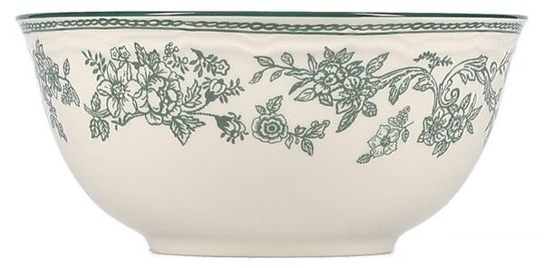 Zelena/slonokoščena porcelanasta skledica Cyril – S|P Collection