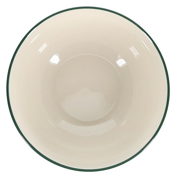 Zelena/slonokoščena porcelanasta skledica Cyril – S|P Collection