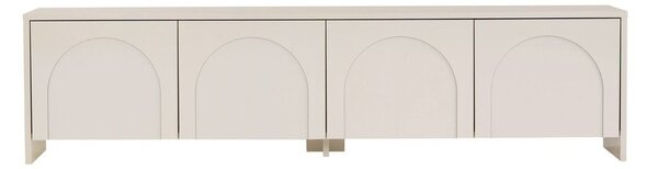 Kremno bela TV omarica 180x45x32 cm Aurelia – Kalune Design