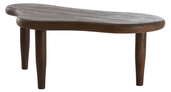 Klubska mizica iz masivnega manga v temni naravni barvi 64x102 cm Canzo – Light & Living