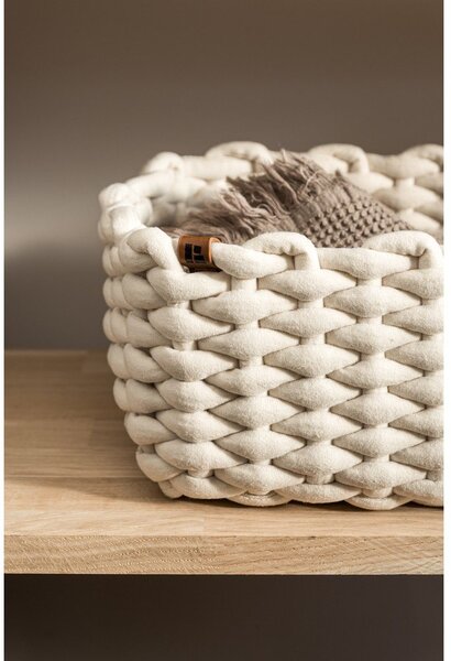 Tekstilna košara 35x25x14 cm Peach Skin M – Bigso