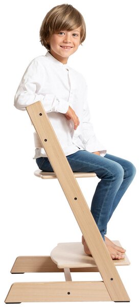 SET ZA STOLČEK ZA HRANJENJE Tripp Trapp Bundle 46/79/49 cm naravne barve