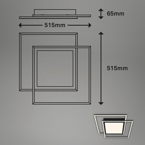 STROPNA LED-SVETILKA 3000 K