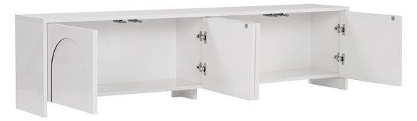 Bela TV omarica 180x45x32 cm Aurelia – Kalune Design