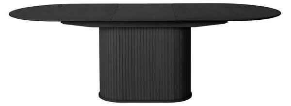 Raztegljiva jedilna miza z dodatno ploščo v hrastovem dekorju 95x180 cm Nola – Unique Furniture