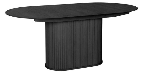 Raztegljiva jedilna miza z dodatno ploščo v hrastovem dekorju 95x180 cm Nola – Unique Furniture