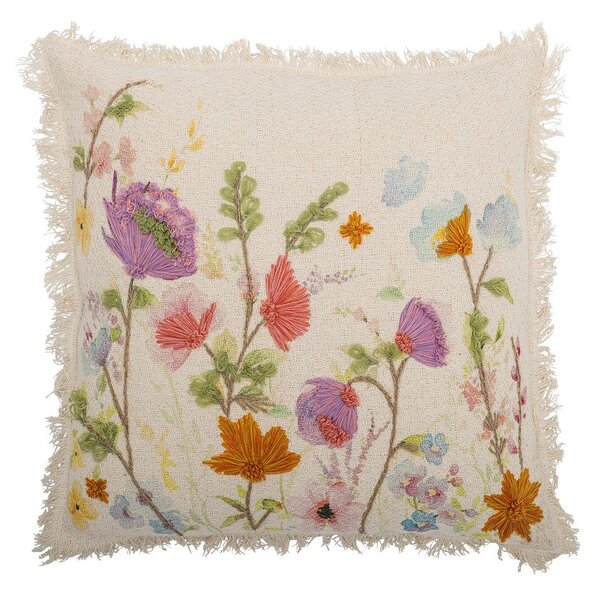 Bombažna okrasna blazina 50x50 cm Pogni – Bloomingville