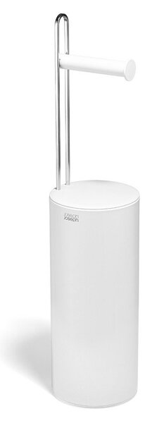 Belo plastično stojalo za WC papir EasyStore – Joseph Joseph