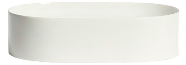 Bel keramičen umivalnik 50x31 cm Ovara – Kave Home