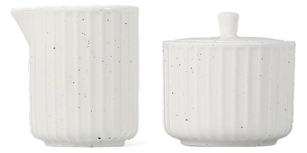 Komplet sladkornice in vrčka za mleko Ora Gloss – Salt&Pepper