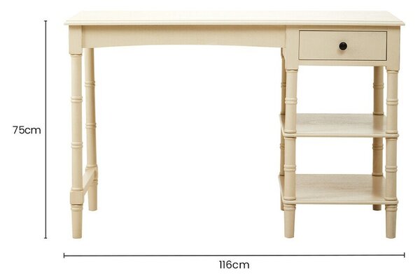 Pisalna miza iz masivnega bora 55x116 cm Heritage – Premier Housewares