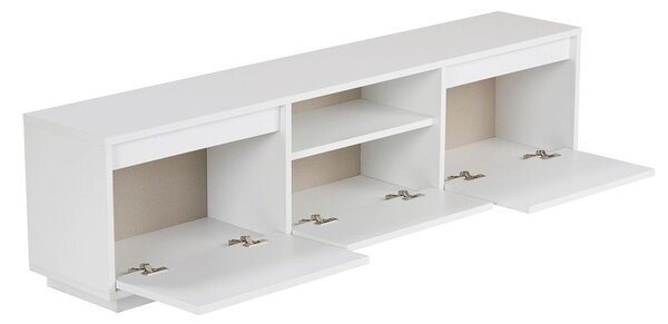 Bela TV omarica 160x42x30 cm Sentinel – Kalune Design
