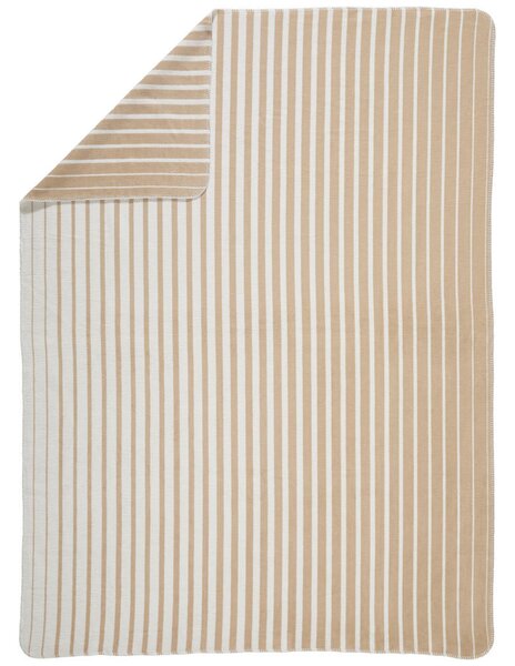 DEKORATIVNA ODEJA BLEND 150/200 cm krem barve, peščene barve