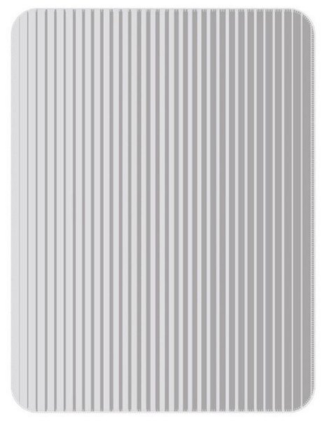 DEKORATIVNA ODEJA BLEND 150/200 cm siva, srebrne barve