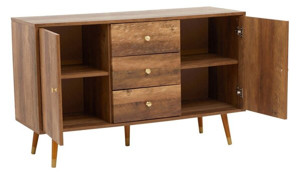 Komoda v temni naravni barvi 114x70x39 cm Frida – Premier Housewares