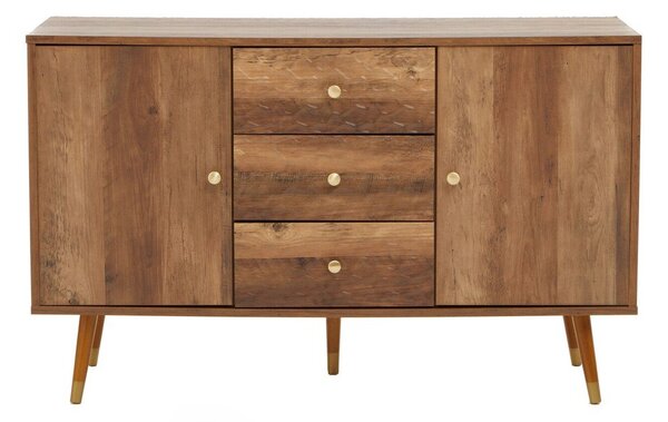 Komoda v temni naravni barvi 114x70x39 cm Frida – Premier Housewares