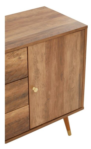 Komoda v temni naravni barvi 114x70x39 cm Frida – Premier Housewares