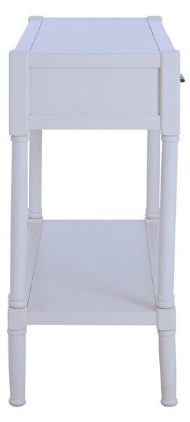 Bela stranska mizica iz masivnega bora 35x91 cm Heritage – Premier Housewares