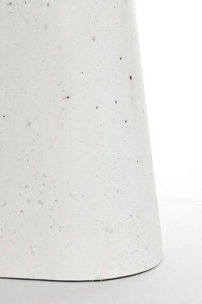Bela stranska mizica 40x120 cm Hamura – Light & Living