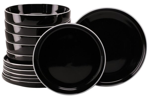 JEDILNI SERVIS Nordic Gourmet Schwarz