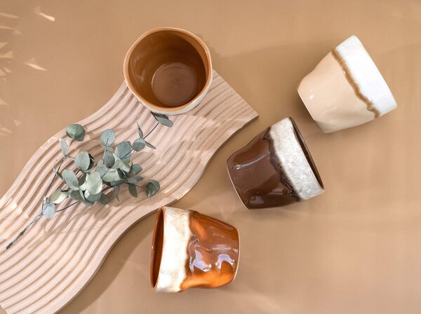 SET SKODELIC Squeezy Mocha Mousse 4-delni