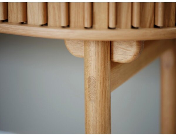 Pisalna miza v hrastovem dekorju 60x120 cm Carno – Unique Furniture