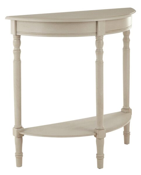 Bež stranska mizica iz masivnega bora 30x80 cm Heritage – Premier Housewares