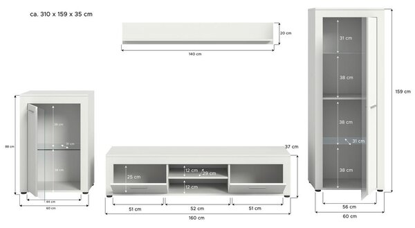 DNEVNI REGAL, bela