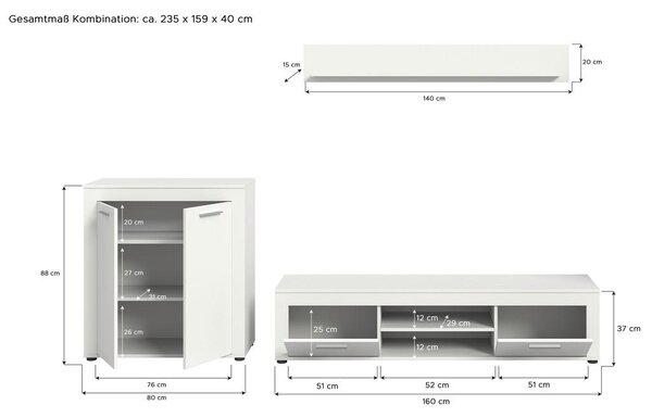 DNEVNI REGAL, bela