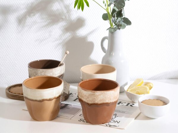 SET SKODELIC Squeezy Mocha Mousse 4-delni