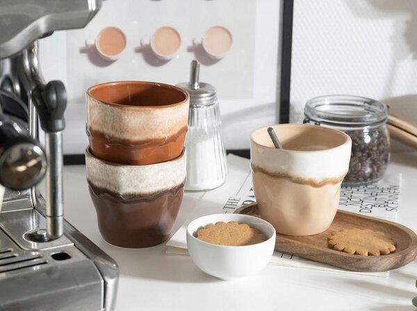SET SKODELIC Squeezy Mocha Mousse 4-delni