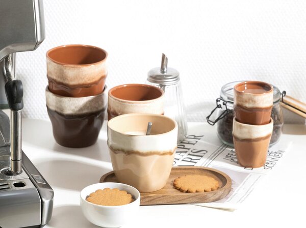 SET SKODELIC Squeezy Mocha Mousse 4-delni