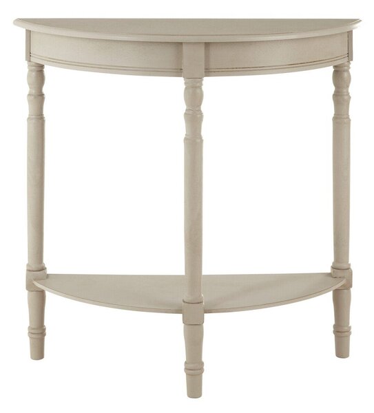 Bež stranska mizica iz masivnega bora 30x80 cm Heritage – Premier Housewares
