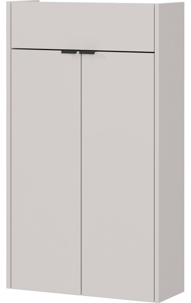 Kremno bela stenska omarica 56x97x22 cm Ameca – Germania