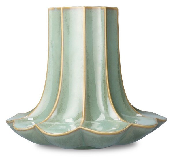Svetlo zelena keramična vaza (višina 20,5 cm) Kantarel – Kähler Design